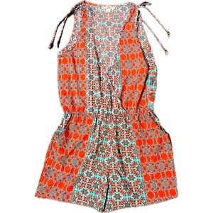 Chelsea & Violet Shorts Romper Sleeveless Size Small